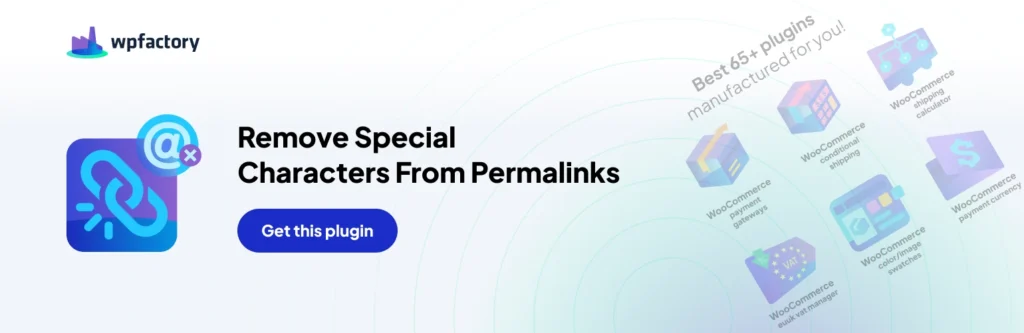 Remove Special Characters From Permalinks