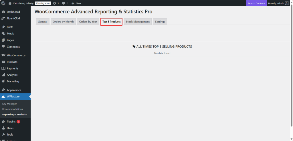Reports. step5