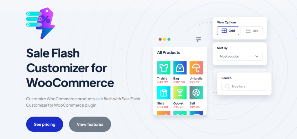 Sale Flash Customizer for WooCommerce by Wp-Factory