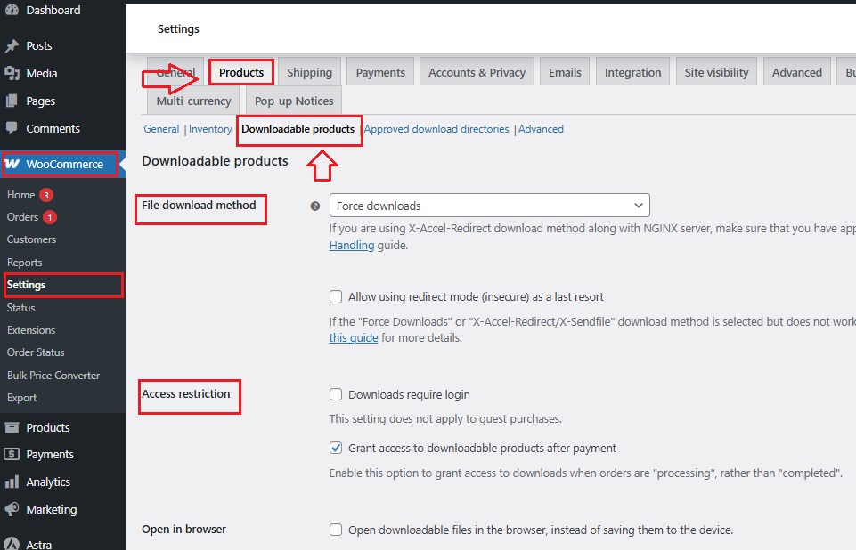 Sell Digital Products With WooCommerce - Step 3 Adjust Product Settings for Digital Goods