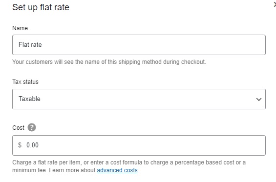 Set Up Free Shipping for the Class 4