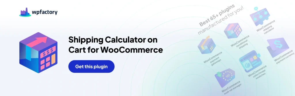 Shipping Calculator on Cart for WooCommerce