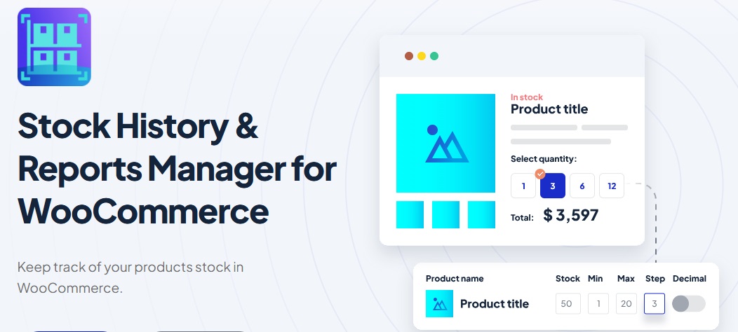 Stock History & Reports Manager for WooCommerce