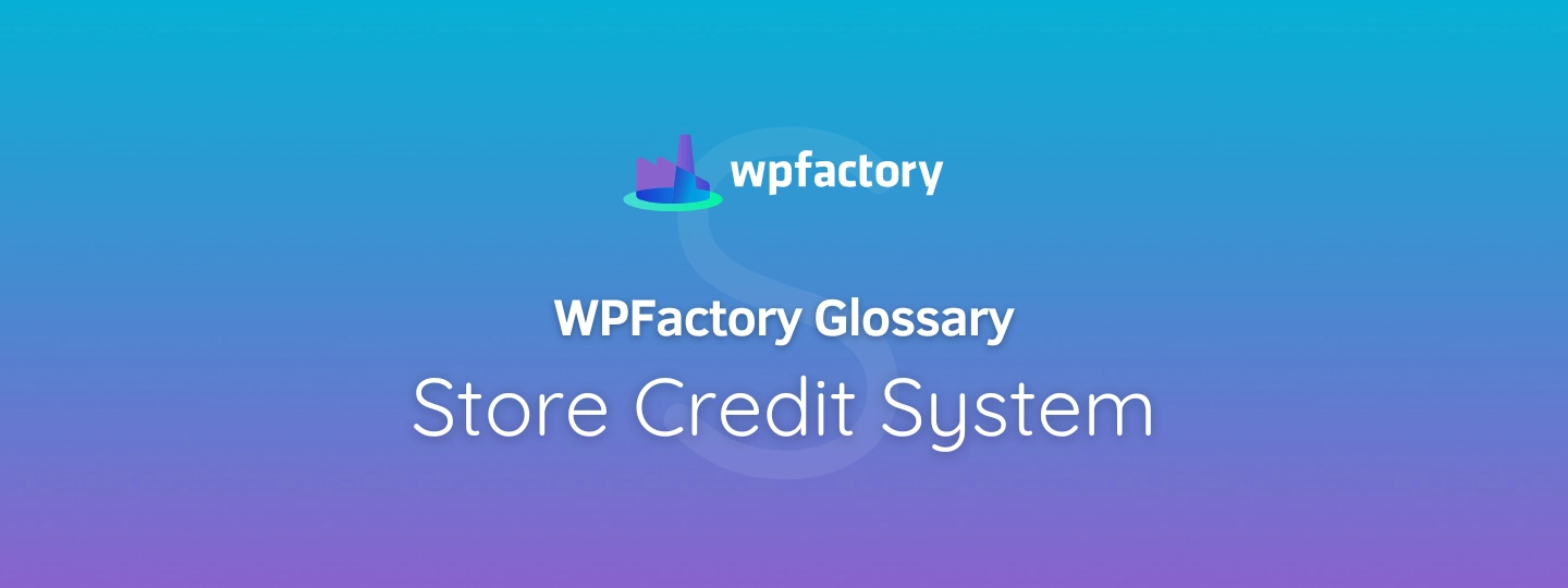 Store Credit System