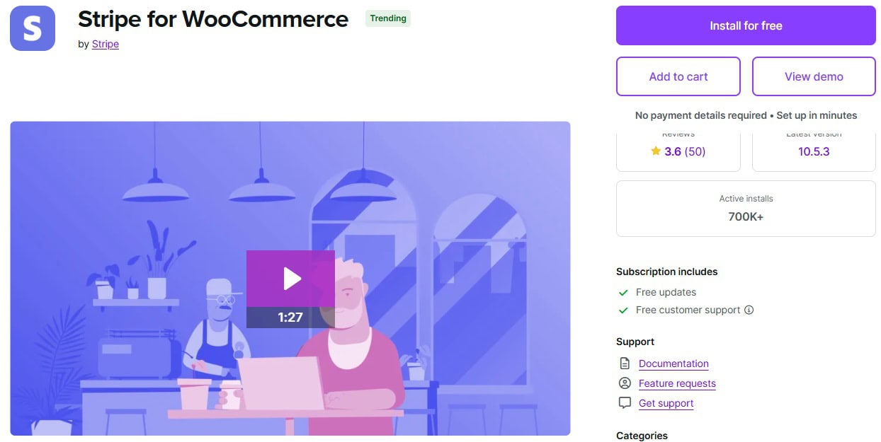 Stripe for WooCommerce