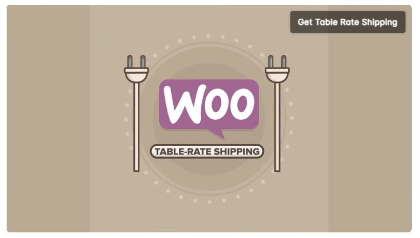 Table Rate Shipping for WooCommerce