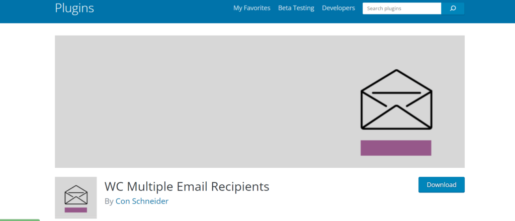 WC Multiple Email Recipients by Con Scheider