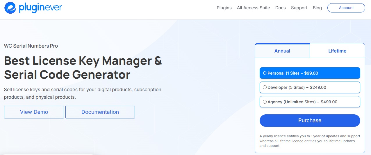 WC Serial Numbers Pro Plugin