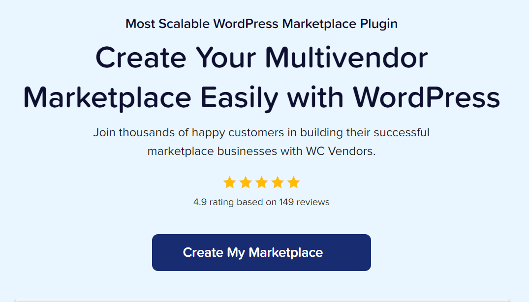 WooCommerce Marketplace Plugin - WC Vendors