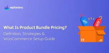Illustration of a product bundle with discount tags and shopping icons.