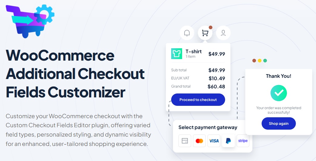 WooCommerce Additional Checkout Fields Customizer