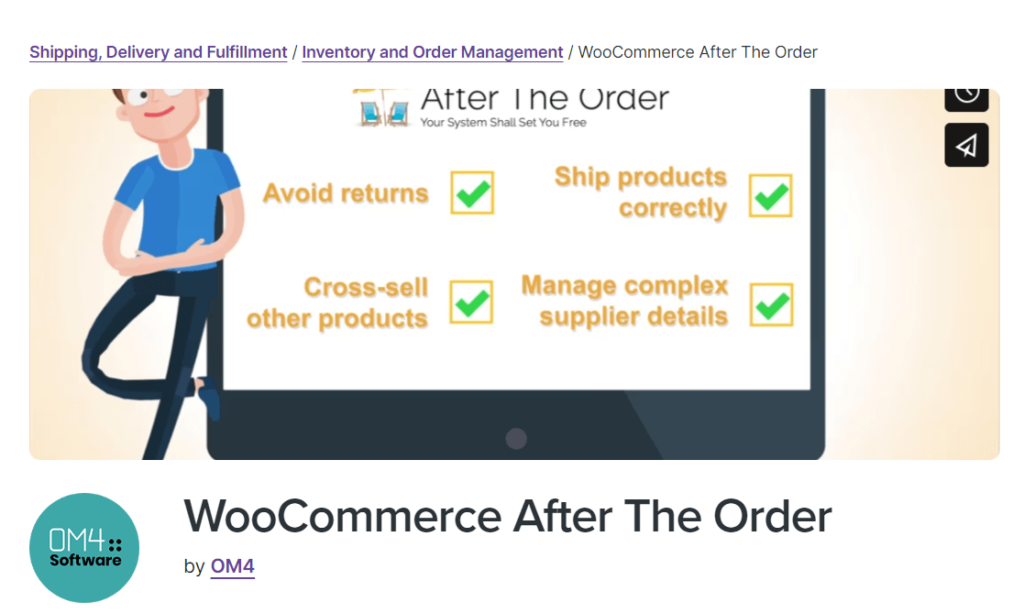 WooCommerce After The Order by OM4