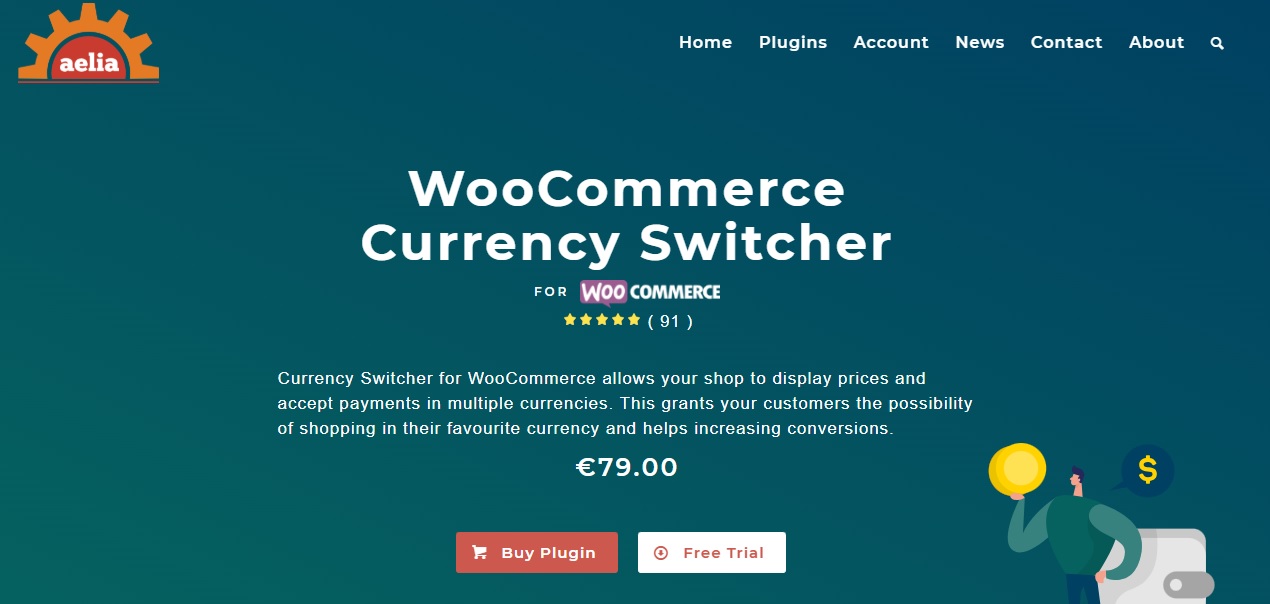 WooCommerce Currency Switcher