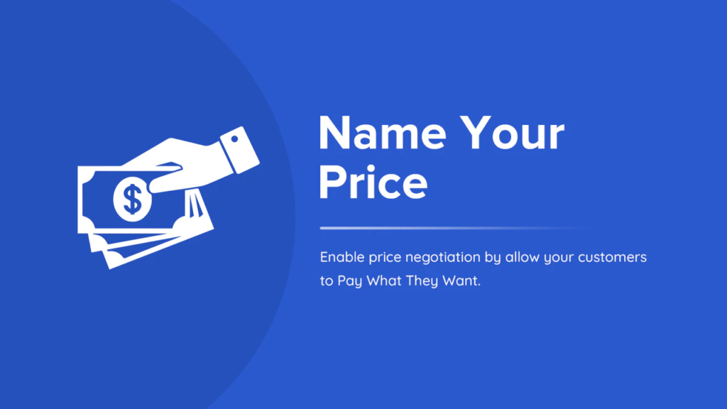 WooCommerce Name your Price by Addify