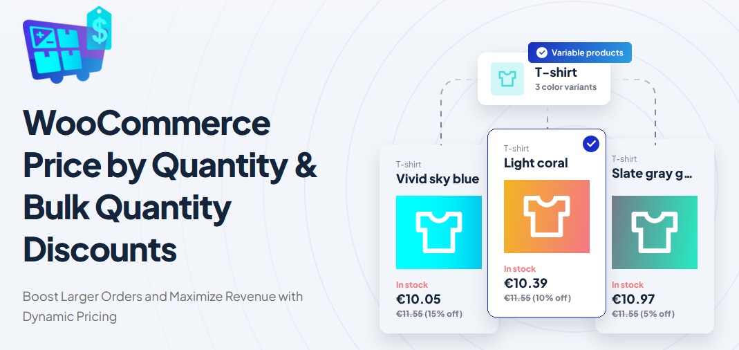 WooCommerce Price by Quantity & Bulk Quantity Discounts plugin