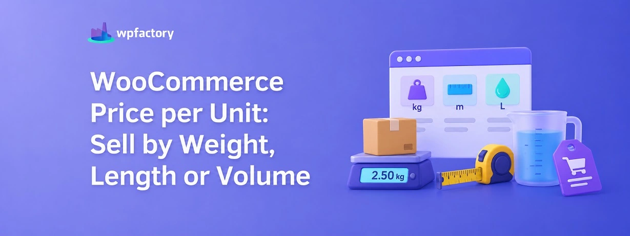 WooCommerce Price per Unit: Sell by Weight, Length or Volume