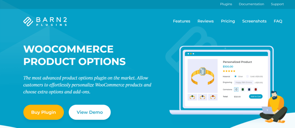 WooCommerce Product Options by BARN2