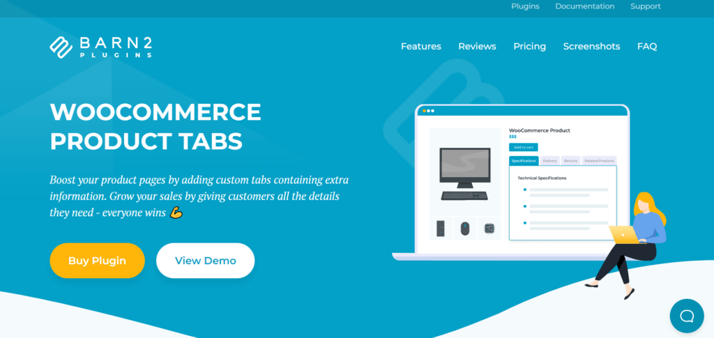 WooCommerce Product Tabs by BARN2
