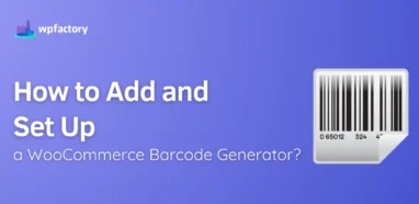 WooCommerce barcode generator