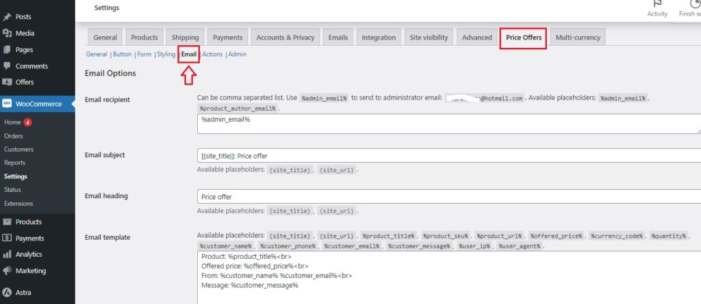 WooCommerce custom price based on user input 6