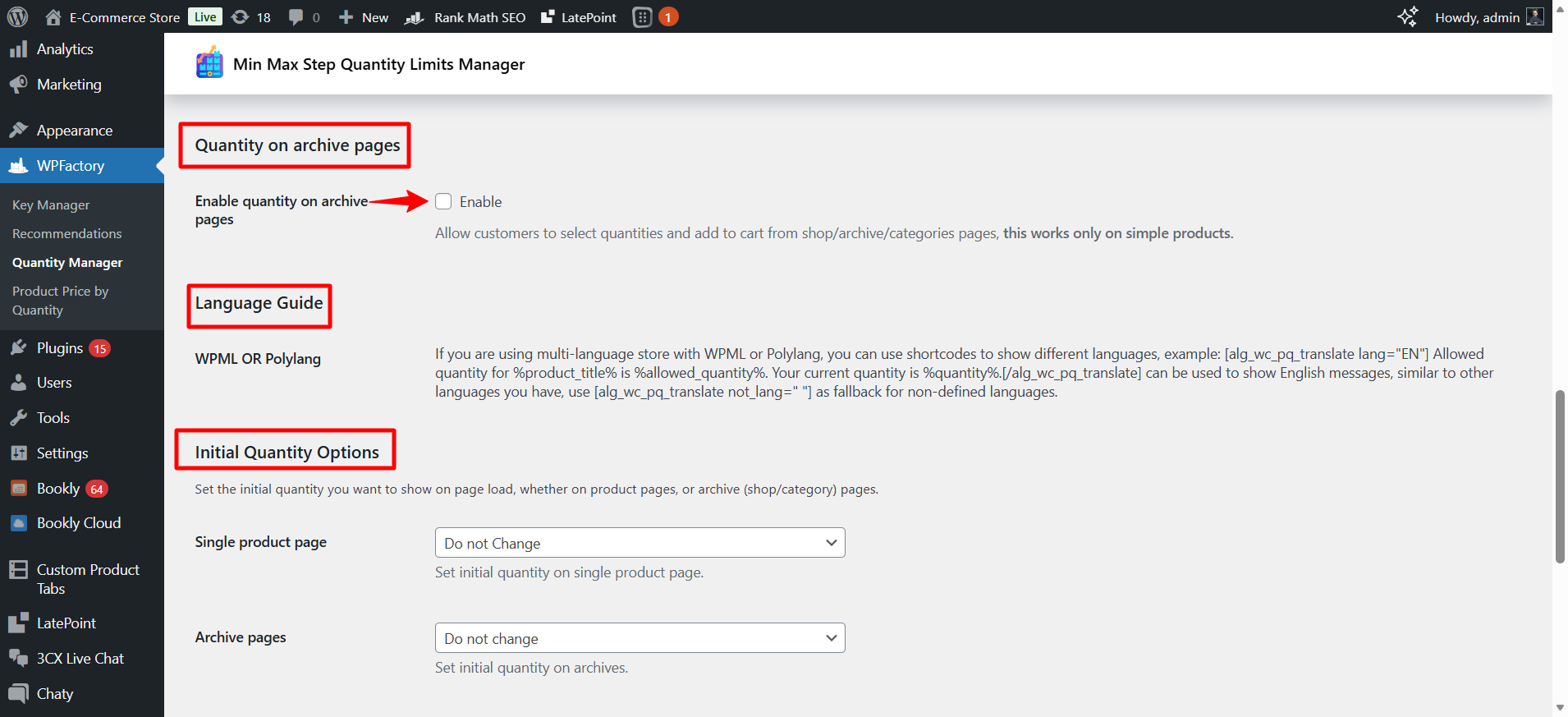 WooCommerce settings ‹ E Commerce Store — WordPress 02 12 2026 02 42 PM