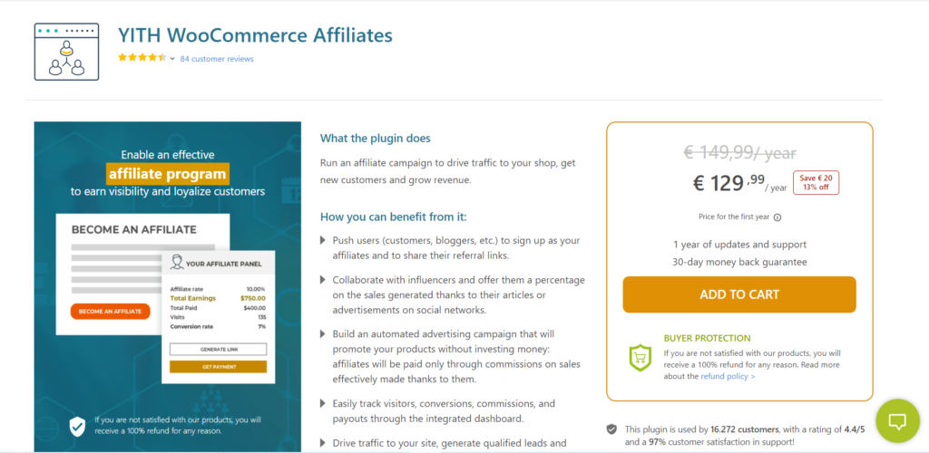 YITH WooCommerce Affiliates