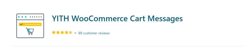 YITH WooCommerce Cart Messages