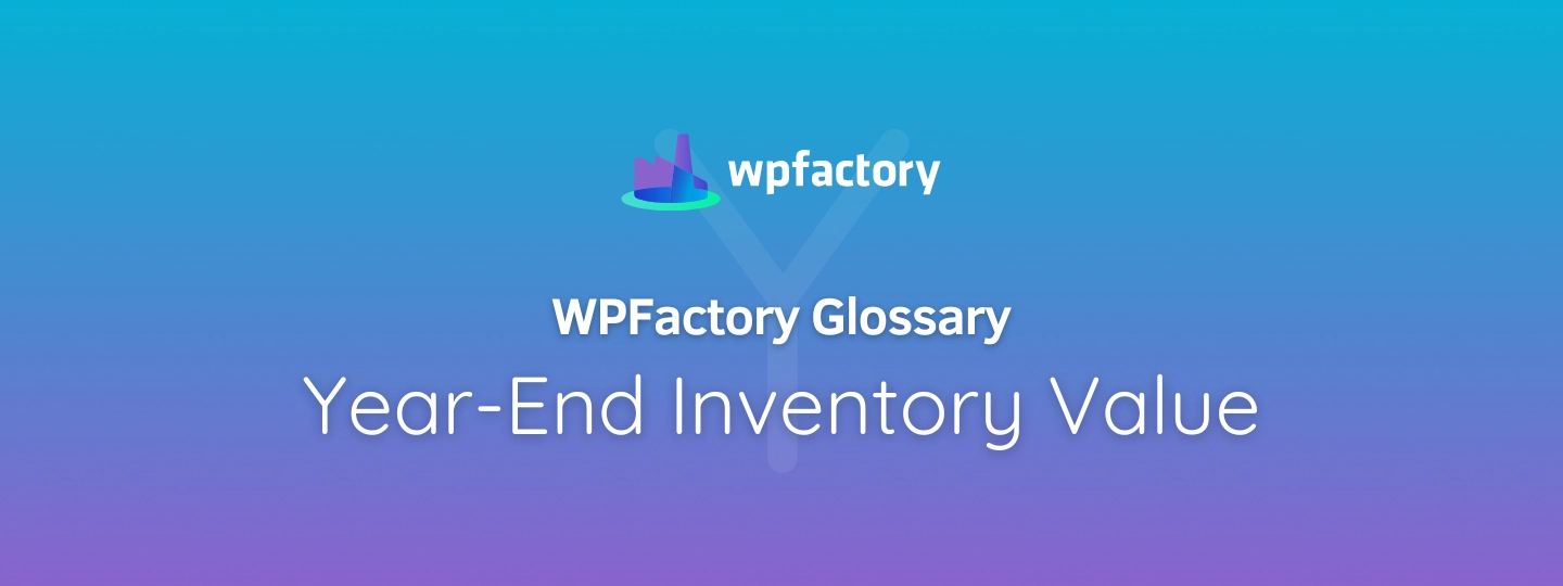Year-End Inventory Value