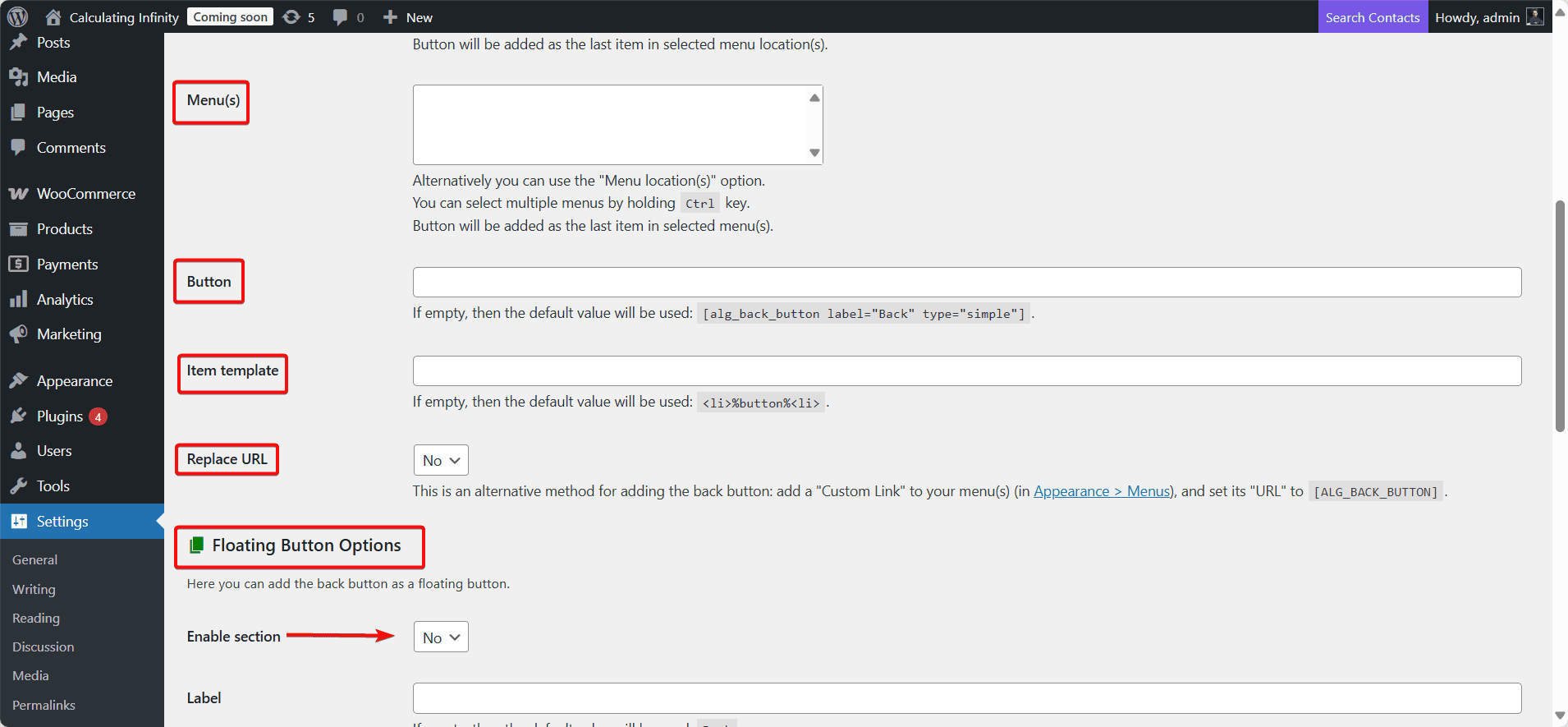 How to Add a Back Button Anywhere on Your WordPress Site - WPFactory Blog