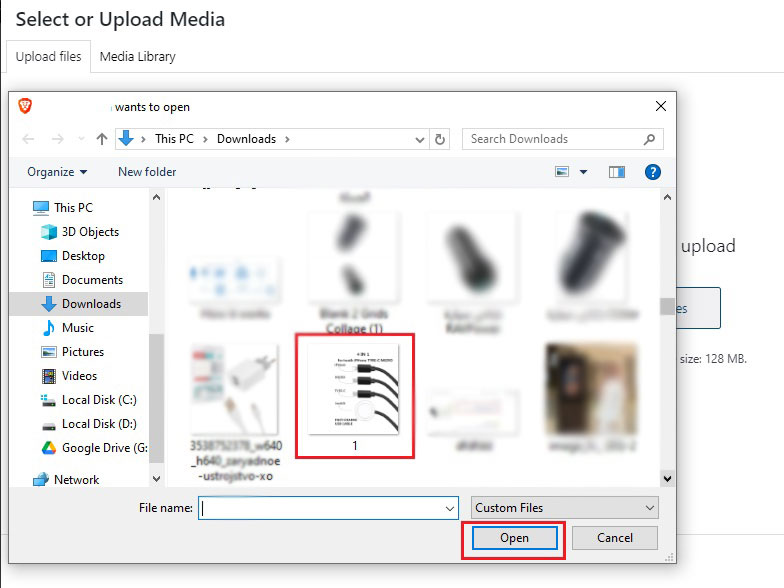 wordpress plugin rename media files - upload files 2